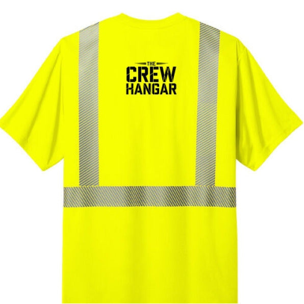 Hi-Vis Crew Tee – The Crew Hangar Edition (CornerStone® CS204)