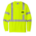 Camiseta Reflectante de Malla Manga Larga – “CONSTRUIDO PARA RESISTIR LA PISTA” - Edición The Crew Hangar (CornerStone® CS203)