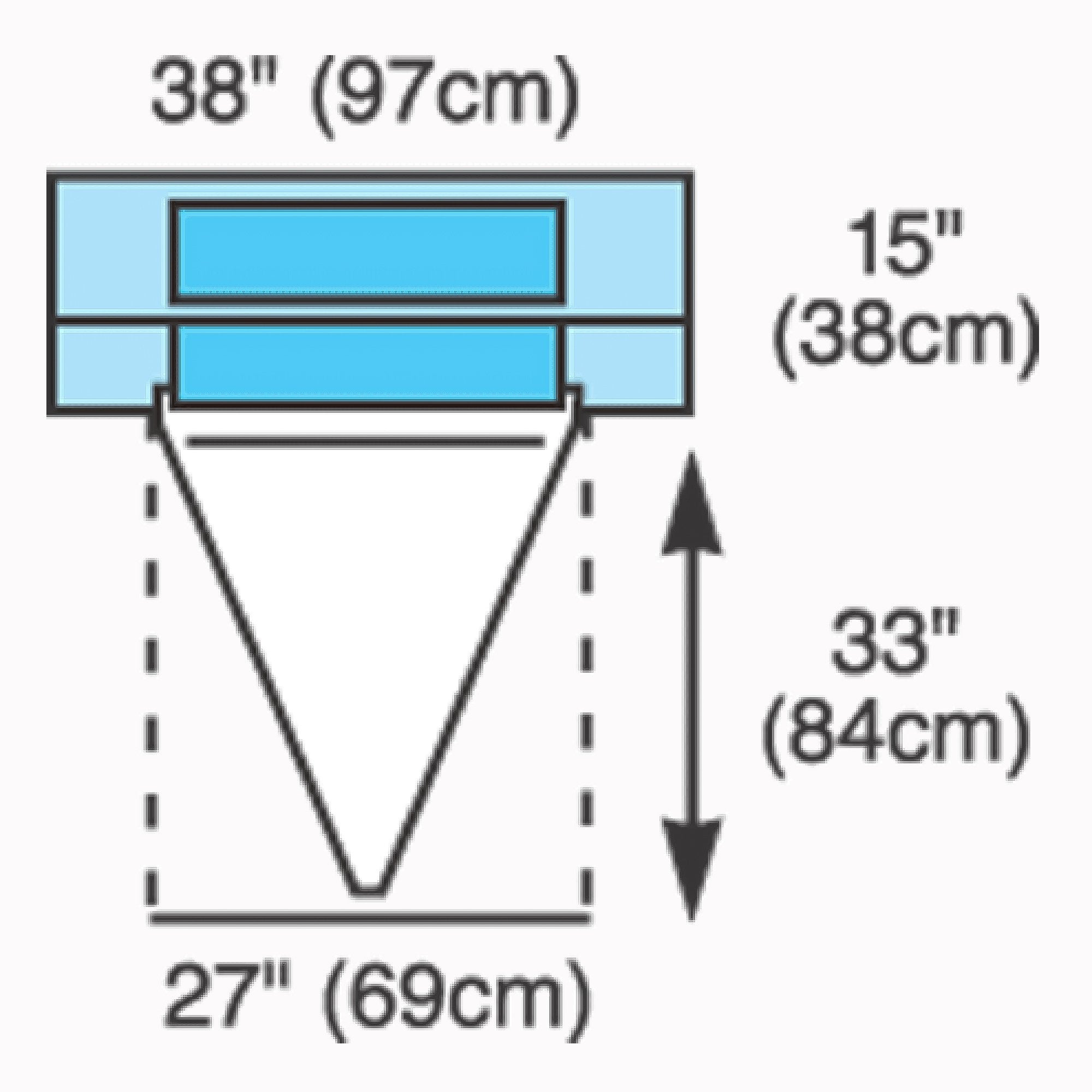 Cardinal Health™ Sterile Under-Buttocks Surgical Drape, 36 x 59 Inch 8483