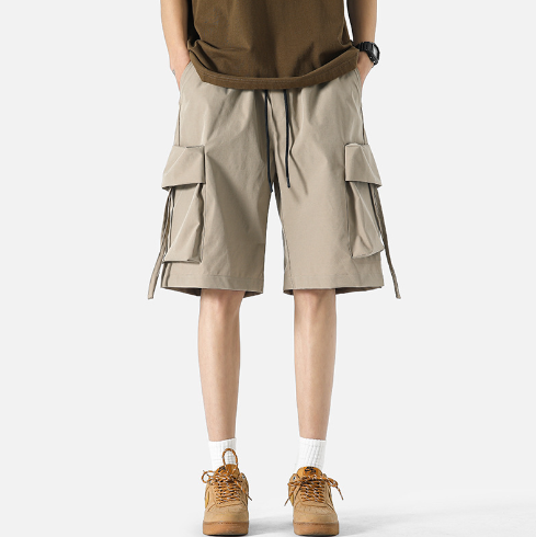 Men's Loose Straight Five-Point Summer Shorts