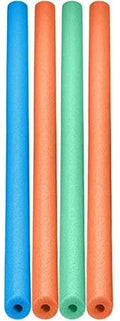 Lot of 4 Pool Noodles Floating Swimming Fun 48" Multipurpose Foam Craft Cylinder