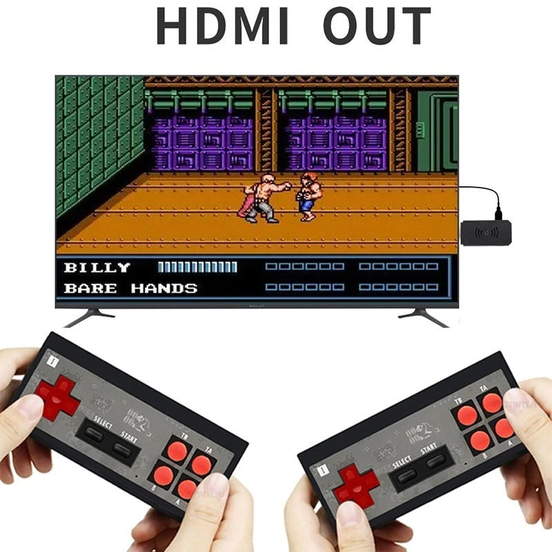 HDMI Game Console Y2S FD600 with Wireless Dual Controllers