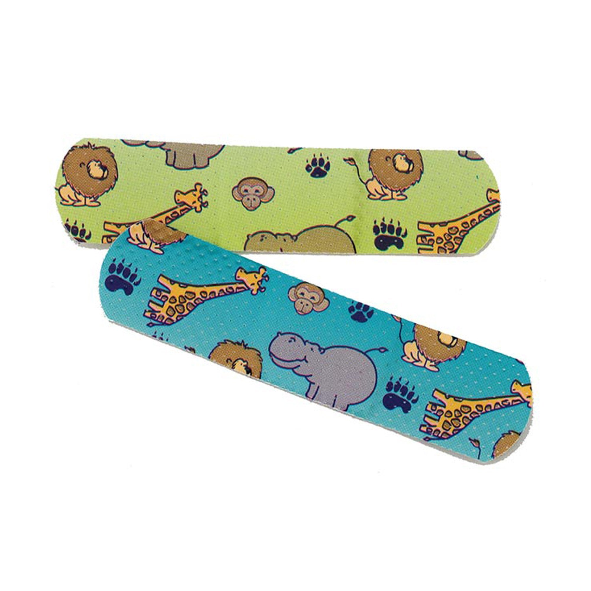 Curity™ Zoo Design Adhesive Strip, ¾ x 3 Inch 44125