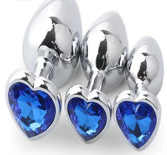 Metal Anal Plug for Couples - Alternative Pleasure Toy
