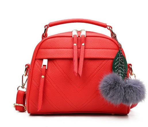 Puffy Ball Handbag, Shoulder Bag, Crossbody Bag