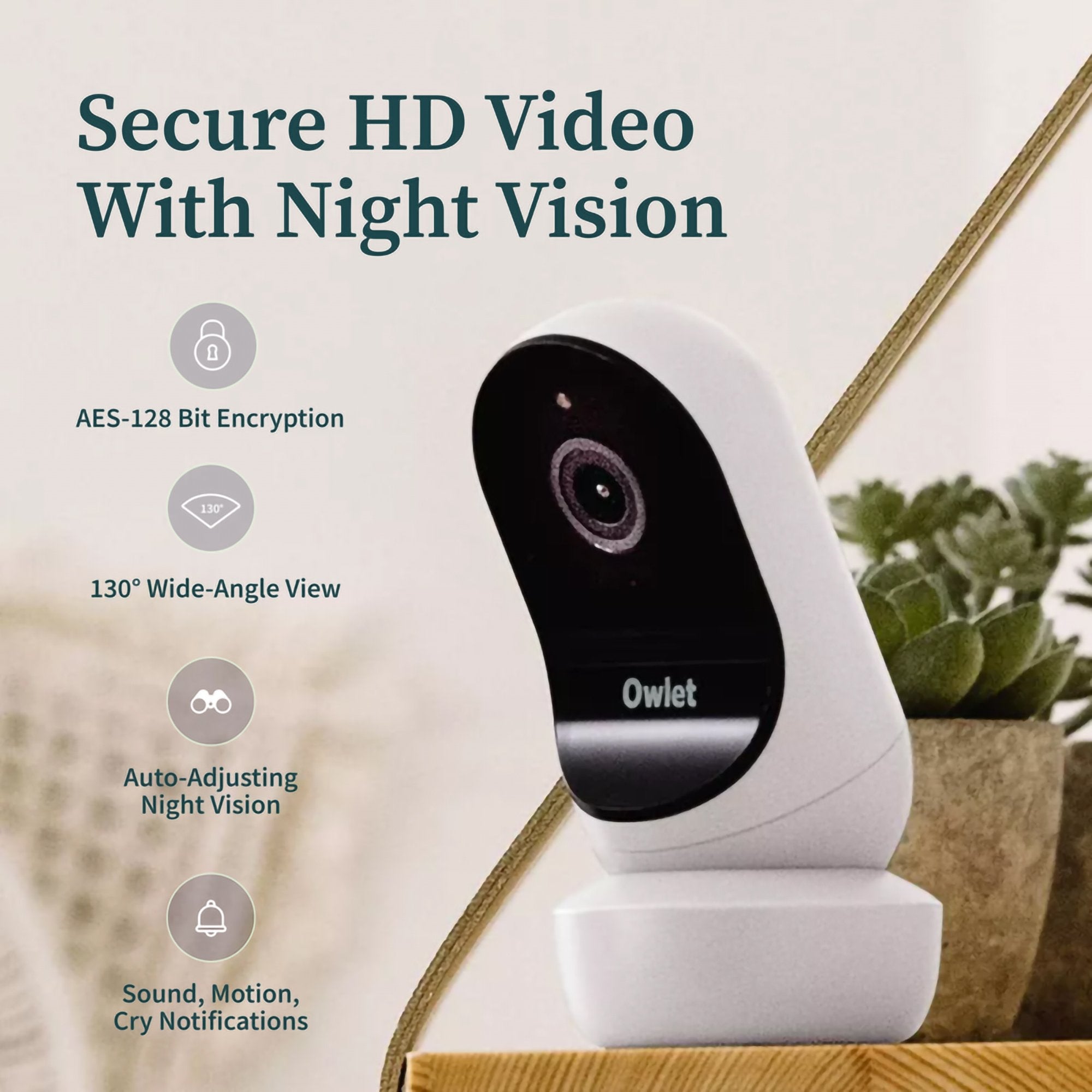 Baby Monitoring System Owlet® Dream Duo Bedtime Blue PS04N67BBK
