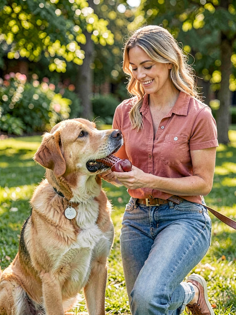 Large Dog Durable Dog Chew Toy Meat Color