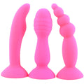 Colorful Realistic Anal Plug for Adult Pleasure