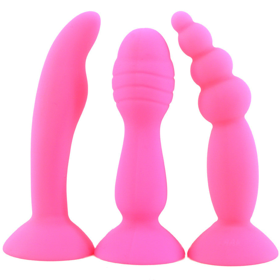 Colorful Realistic Anal Plug for Adult Pleasure