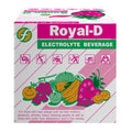 Royal-D Electrolyte Beverage Powder - Electrolyte Powder for Dehydration Relief Isotonic Electrolyte Drink Mix Electrolyte Drink Mix. Sodium Potassium - Strawberry Flavor (8.8 Oz Box 4 Count)