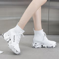 2020 Fall New Thick-Soled High-Top Sock Boots
