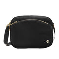 MAMONA Zip Small Crossbody Bags for Women Crossbody Bags with Adjustable StrapWaterproof Traveling Nylon Crossbody Bag(Gold Zip)