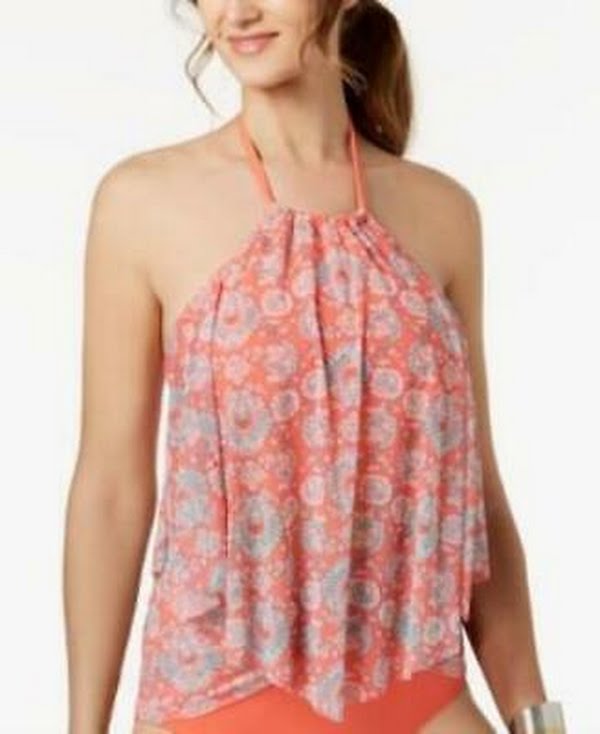 Coco Reef Mykonos Mix Aura Crop Underwire Bikini Top