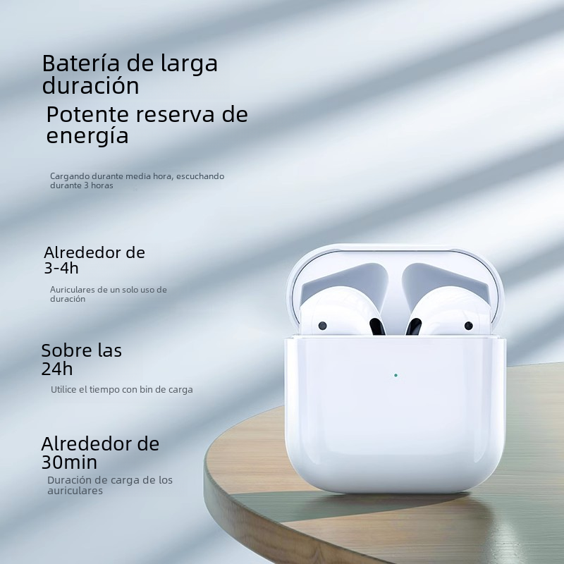 Pro4 True Wireless TWS Bluetooth Earbuds (Macaron)
