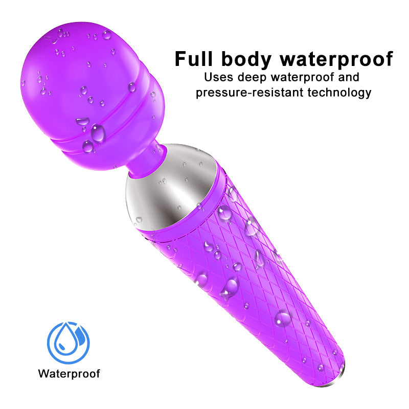Vibrating Wand for Female Pleasure and Couples' Use