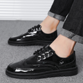 Chef Shoes, Casual Leather Work Shoes, Non-Slip Kitchen Footwear
