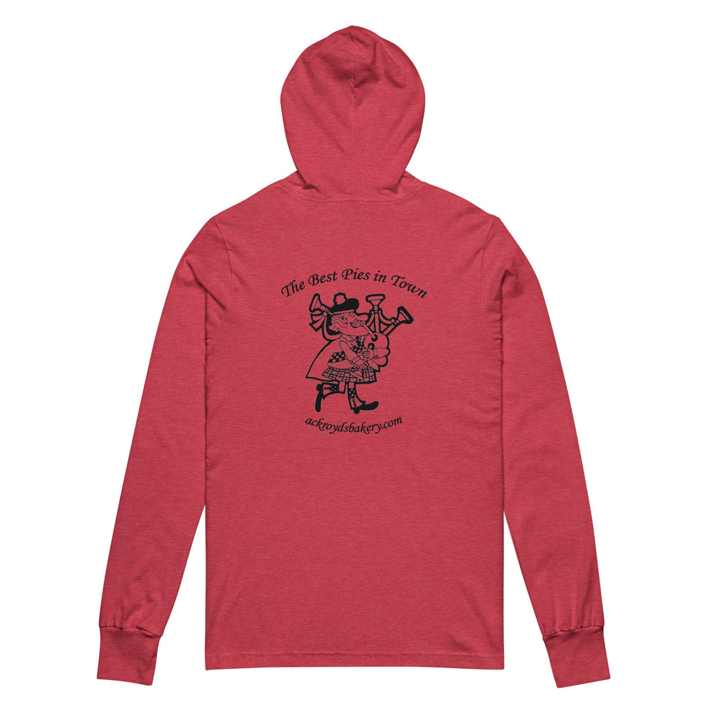Ackroyd's Bagpiper Hooded Long-sleeve Tee