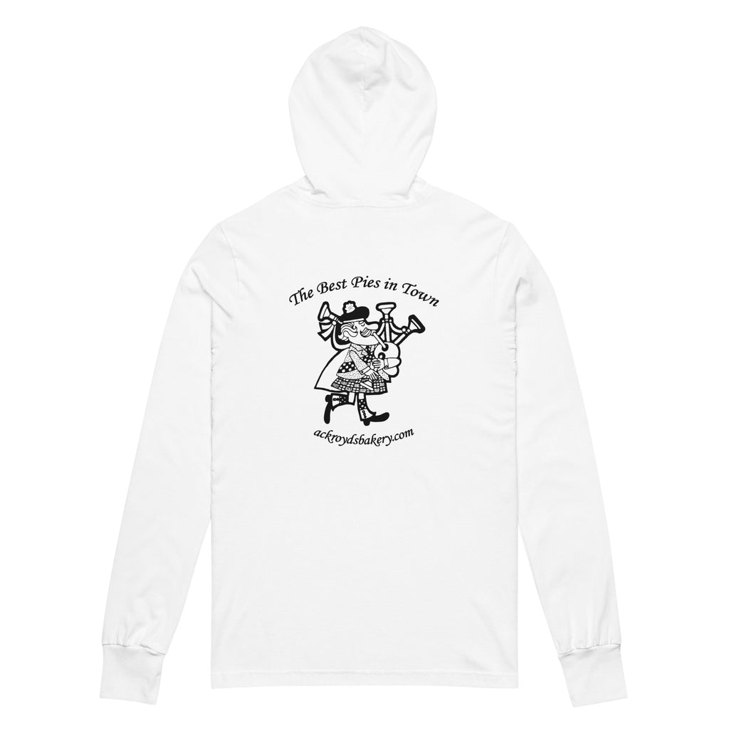 Ackroyd's Bagpiper Hooded Long-sleeve Tee