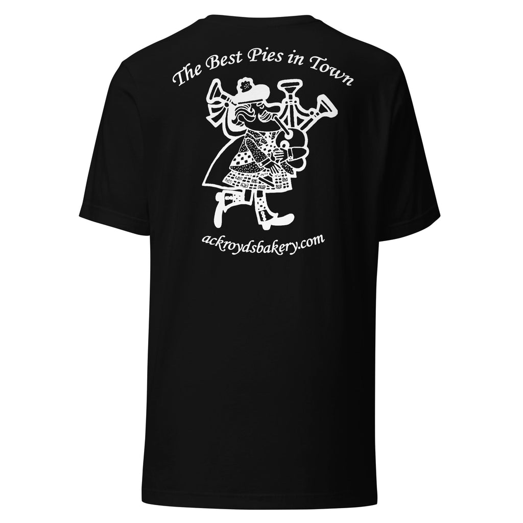 Ackroyd's Bagpiper Logo Unisex t-shirt
