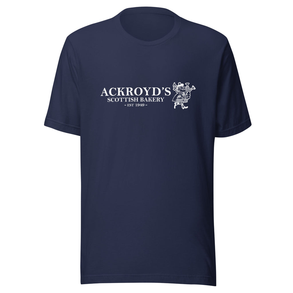 Ackroyd's Bagpiper Logo Unisex t-shirt