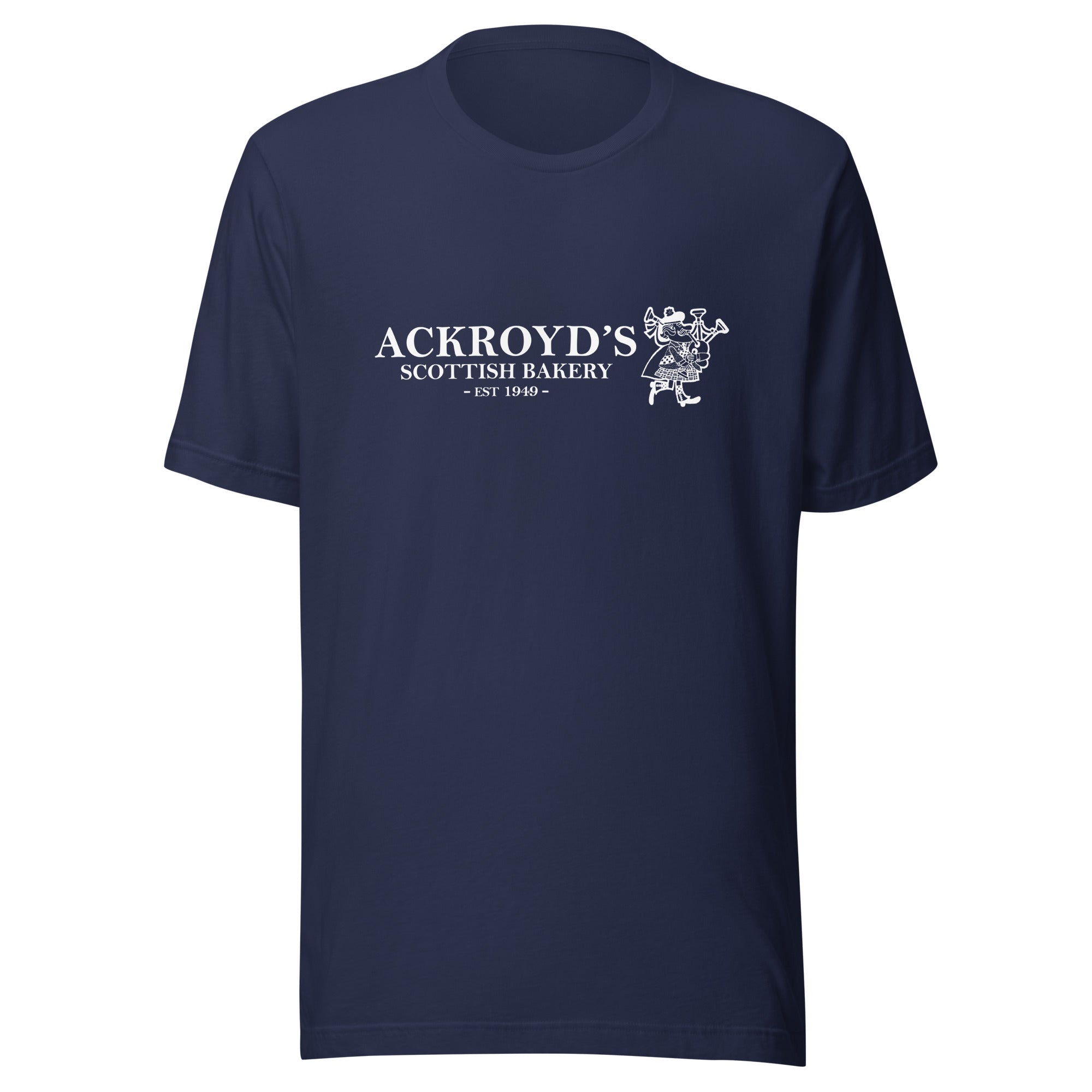 Ackroyd's Bagpiper Logo Unisex t-shirt
