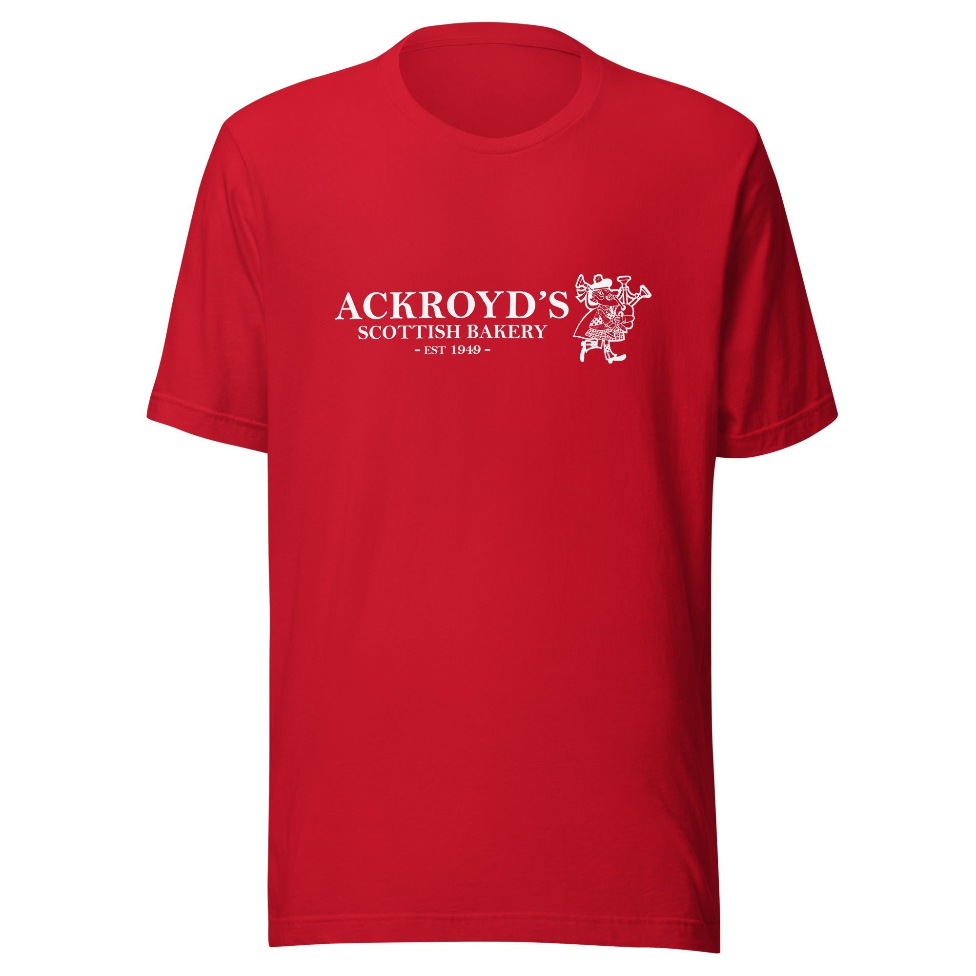 Ackroyd's Bagpiper Logo Unisex t-shirt