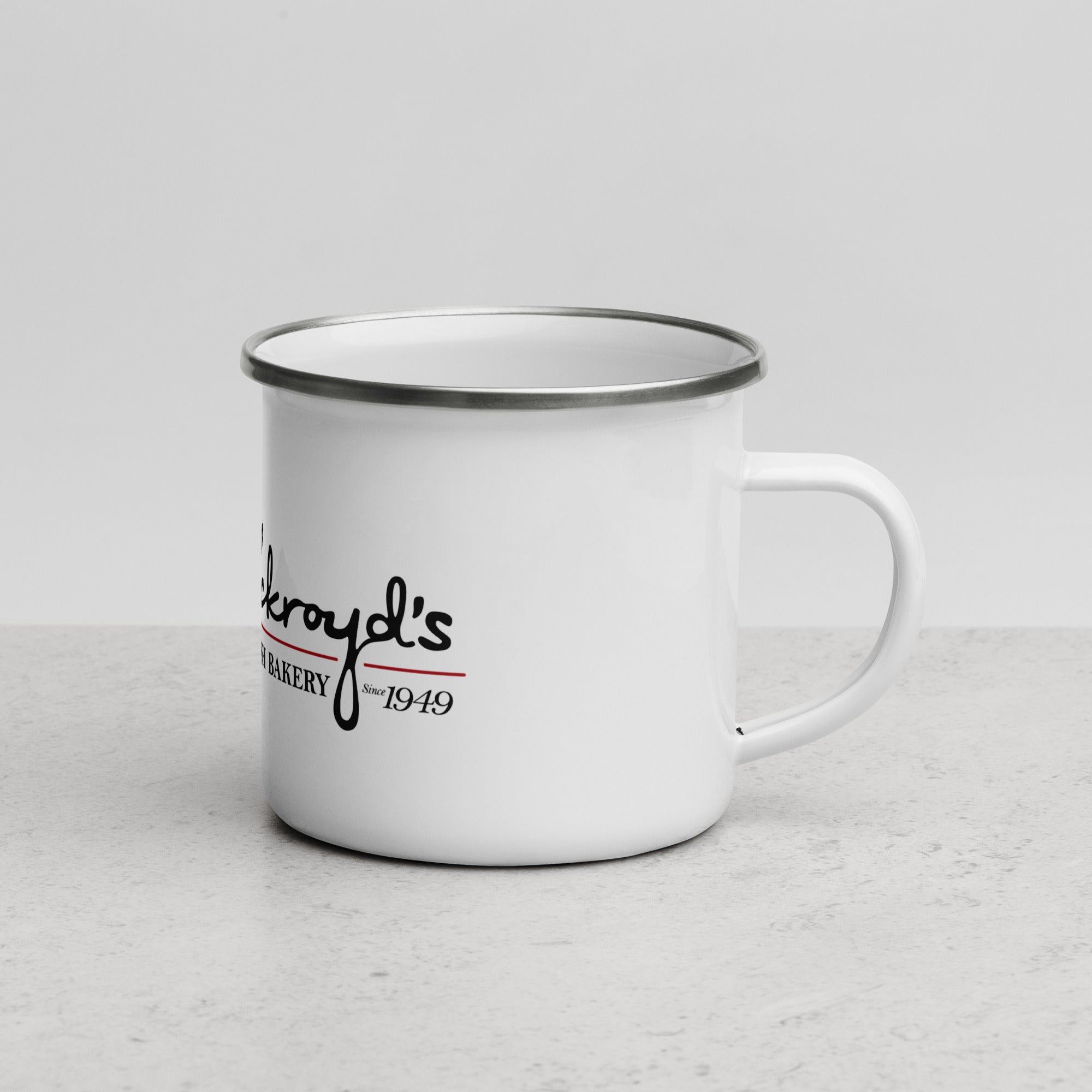 Ackroyd's Enamel Camper Mug