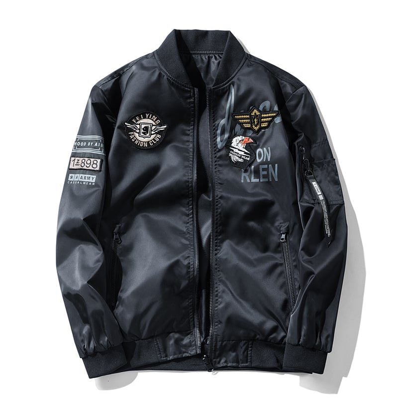 Winter Thick Baseball Collar Flight Suit for Air Force