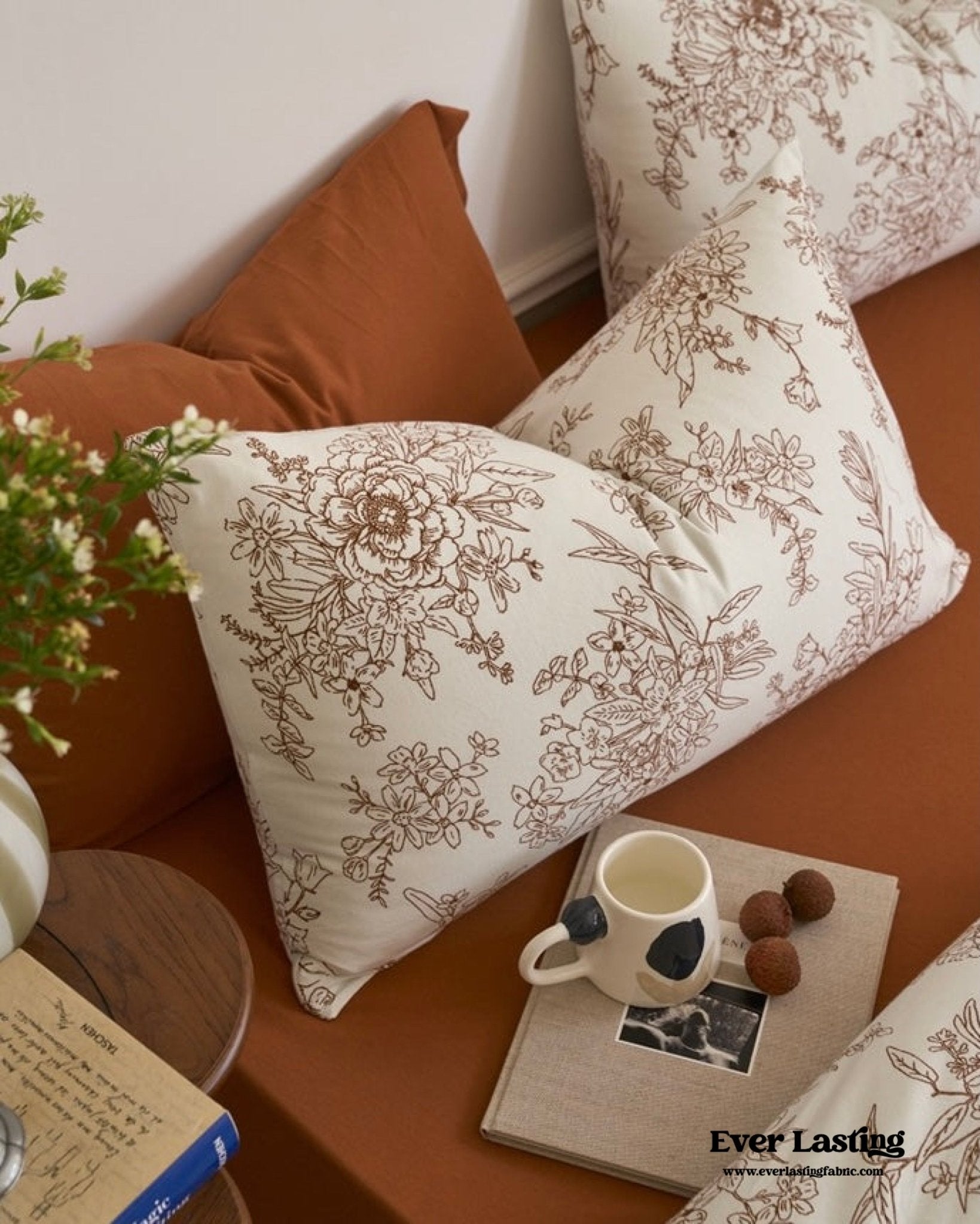 Adèle French Countryside Bedding Set / Blue