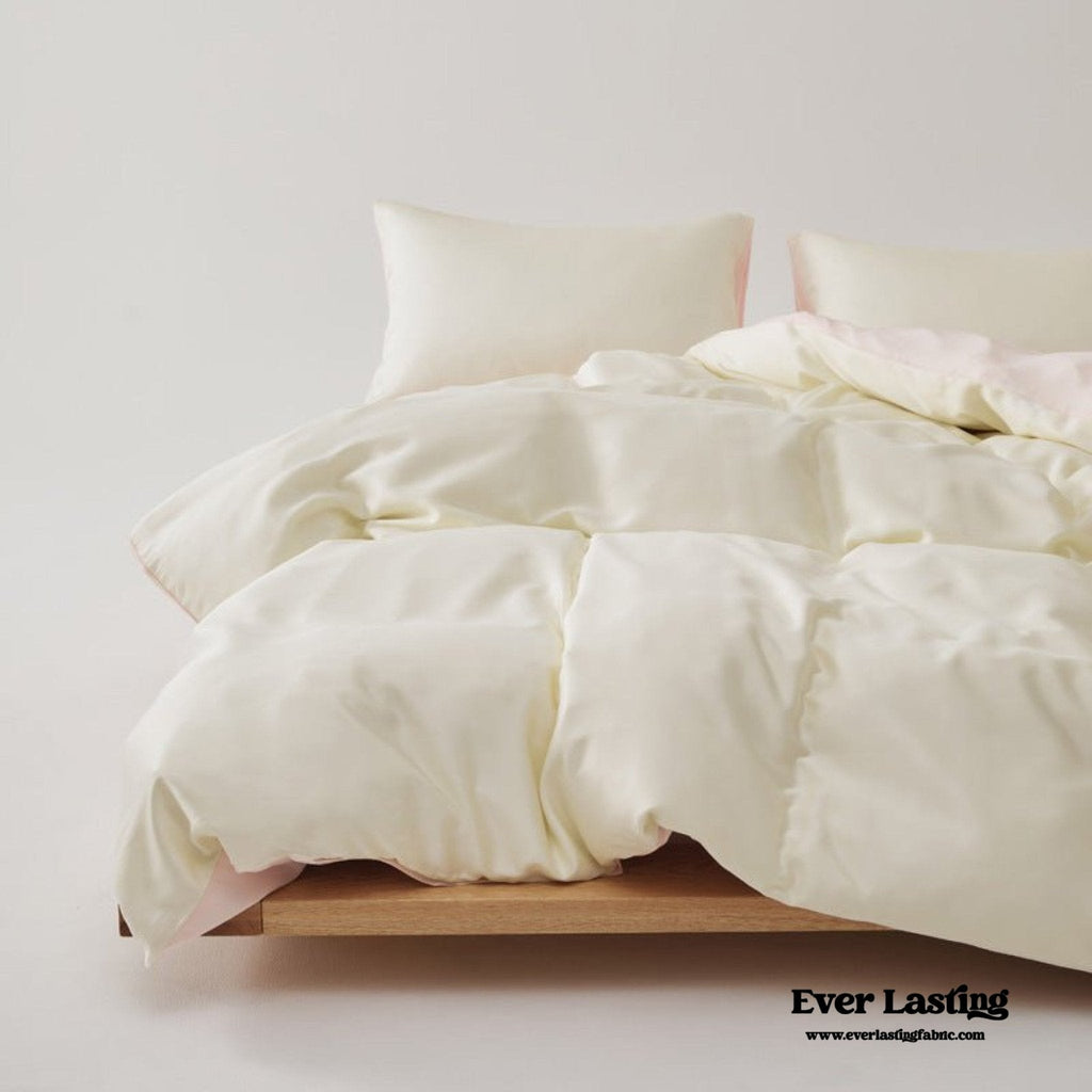 Adeline Pastel Silky Cooling TENCEL™ Bedding Set / Blue