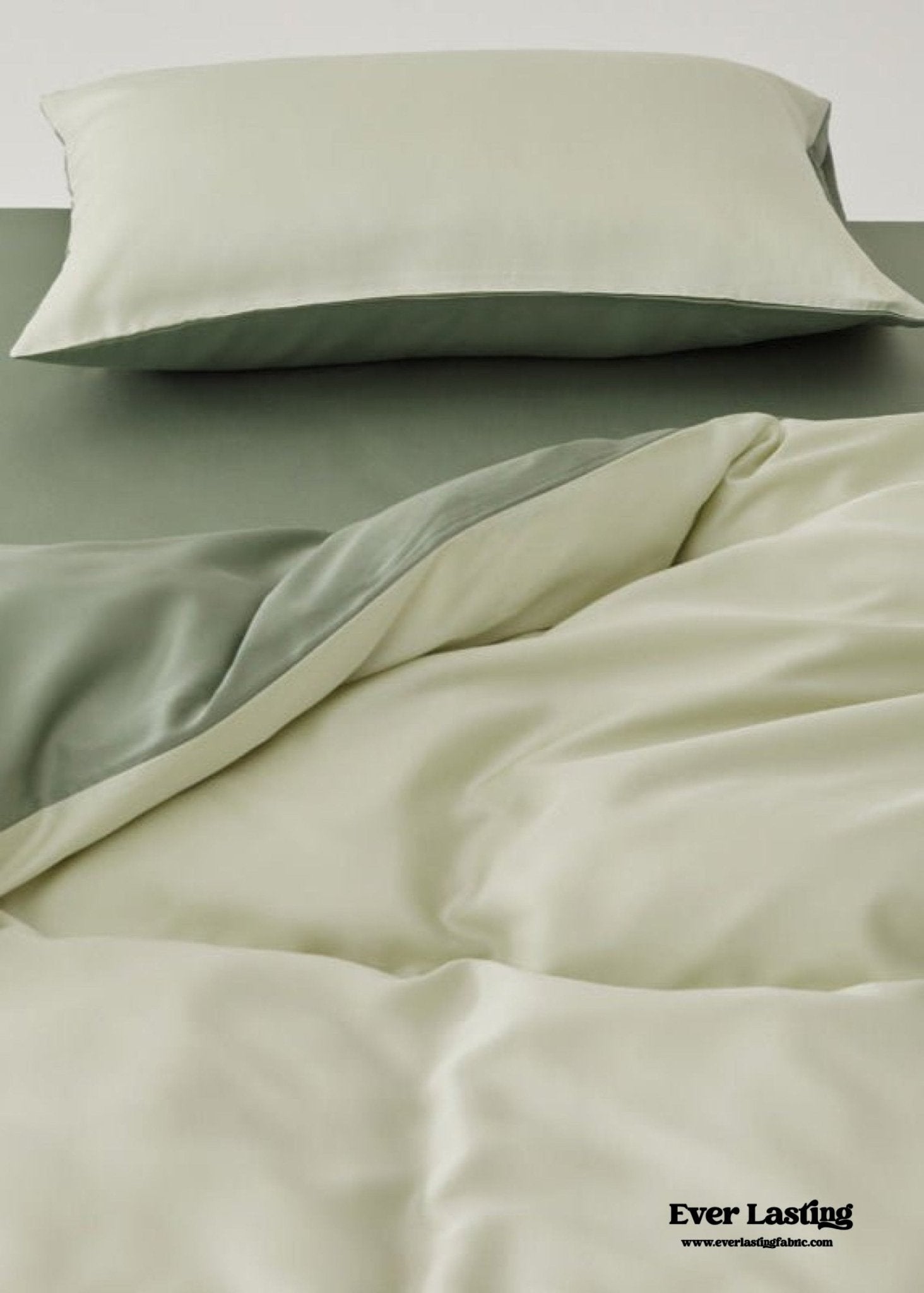 Adeline Pastel Silky Cooling TENCEL™ Bedding Set / Blue