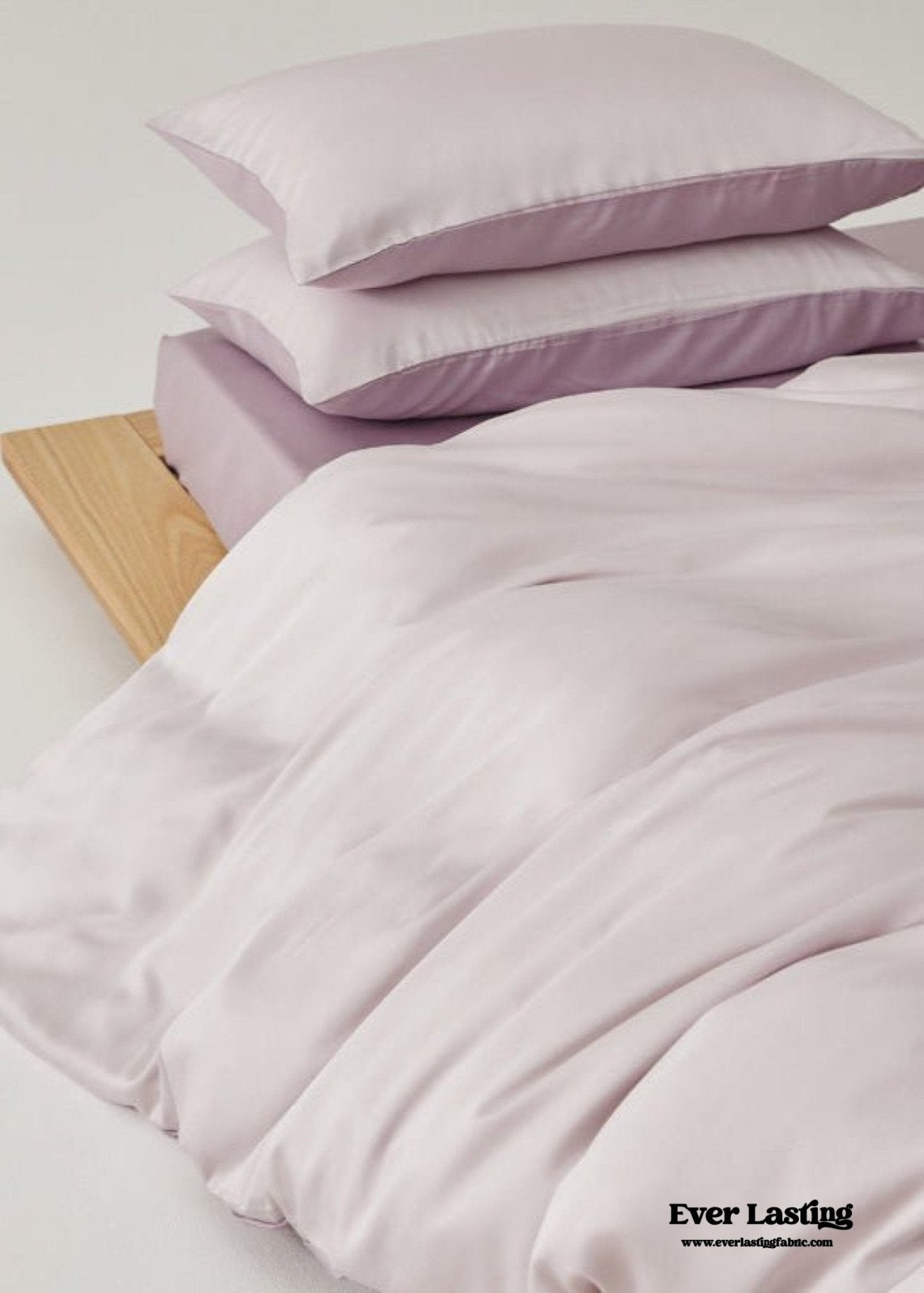 Adeline Pastel Silky Cooling TENCEL™ Bedding Set / Blue