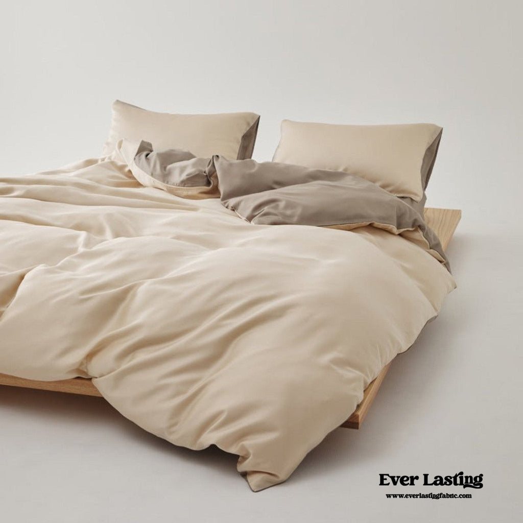 Adeline Pastel Silky Cooling TENCEL™ Bedding Set / Blue