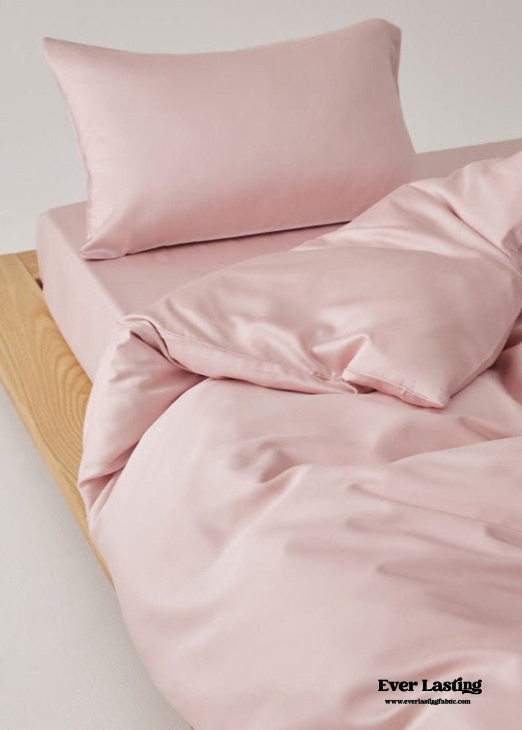 Adeline Pastel Silky Cooling TENCEL™ Bedding Set / Blue