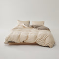 Adeline Pastel Silky Cooling TENCEL™ Bedding Set / Brown