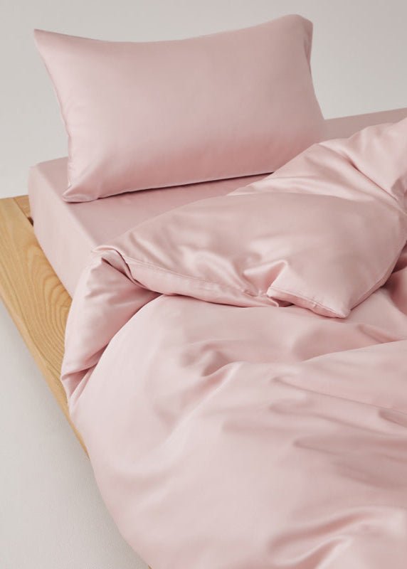 Adeline Pastel Silky Cooling TENCEL™ Bedding Set / Brown