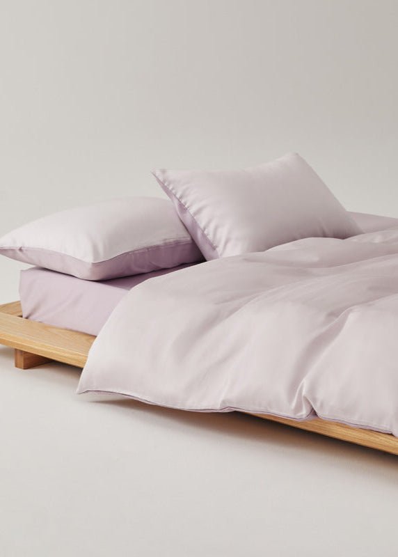 Adeline Pastel Silky Cooling TENCEL™ Bedding Set / Brown