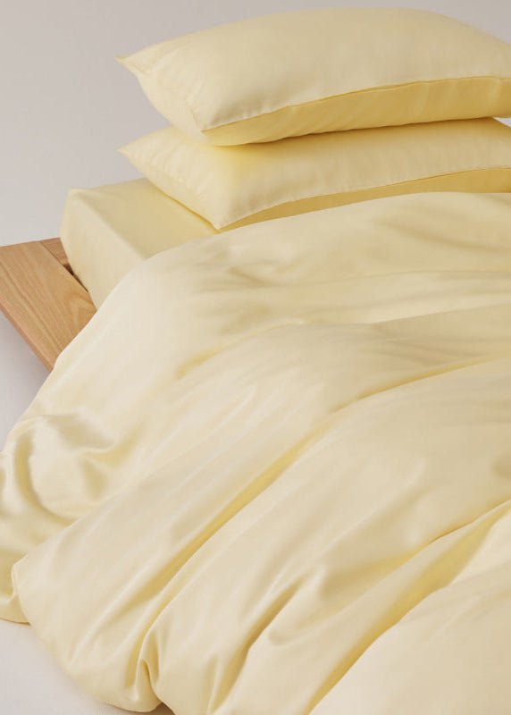 Adeline Pastel Silky Cooling TENCEL™ Bedding Set / Brown
