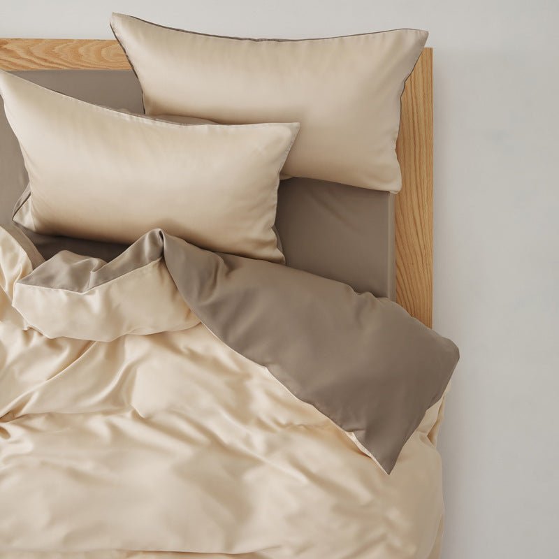 Adeline Pastel Silky Cooling TENCEL™ Bedding Set / Purple