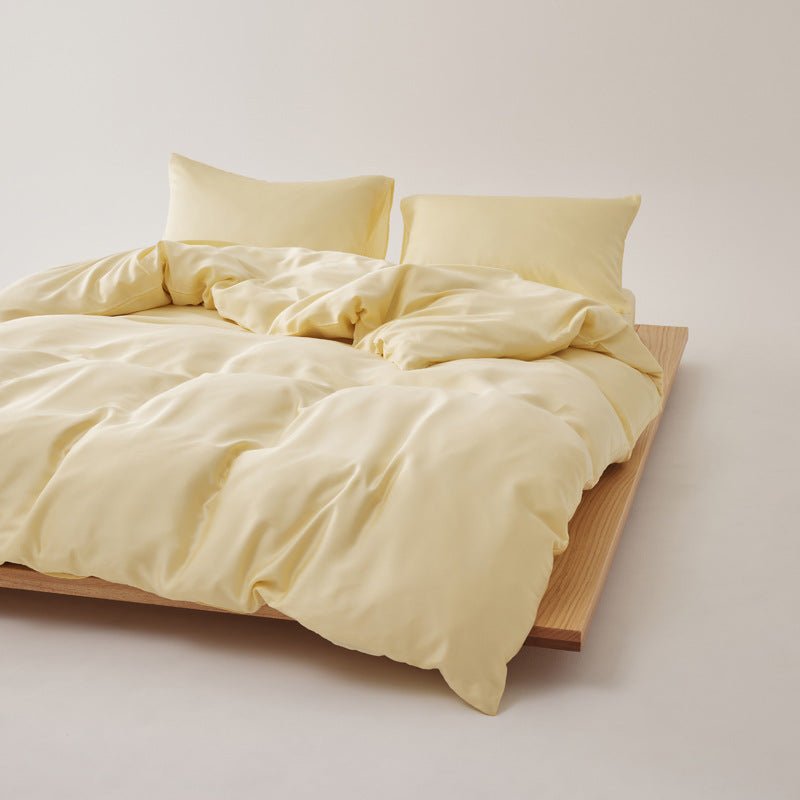 Adeline Pastel Silky Cooling TENCEL™ Bedding Set / Brown