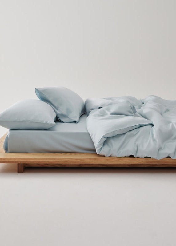 Adeline Pastel Silky Cooling TENCEL™ Bedding Set / Brown