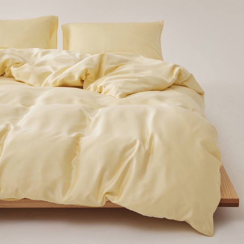 Adeline Pastel Silky Cooling TENCEL™ Bedding Set / Brown