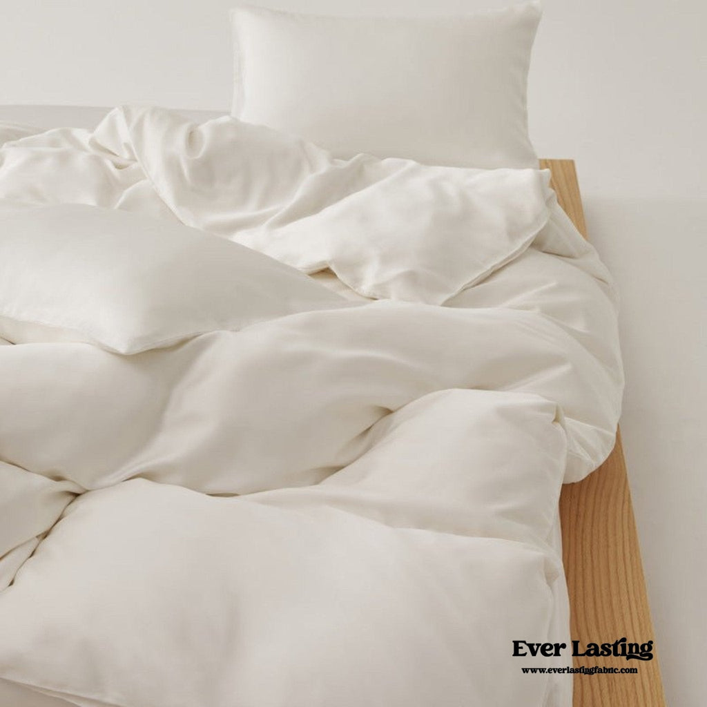 Adeline Pastel Silky Cooling TENCEL™ Bedding Set / Coffee