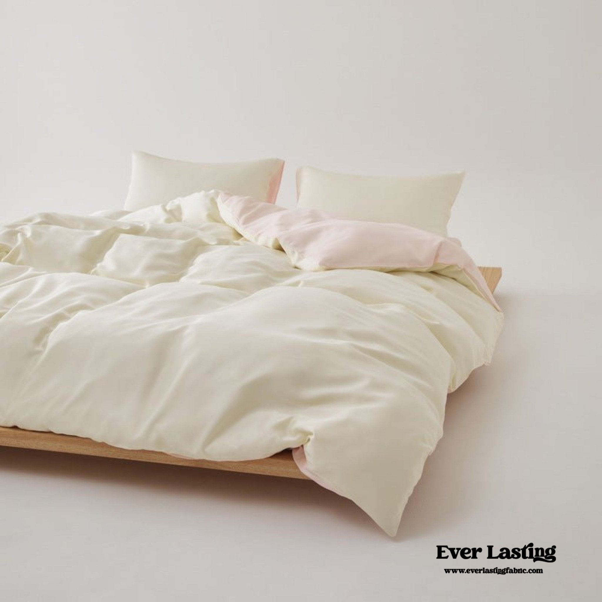 Adeline Pastel Silky Cooling TENCEL™ Bedding Set / Coffee