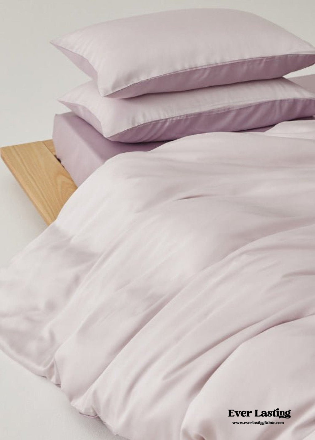 Adeline Pastel Silky Cooling TENCEL™ Bedding Set / Coffee