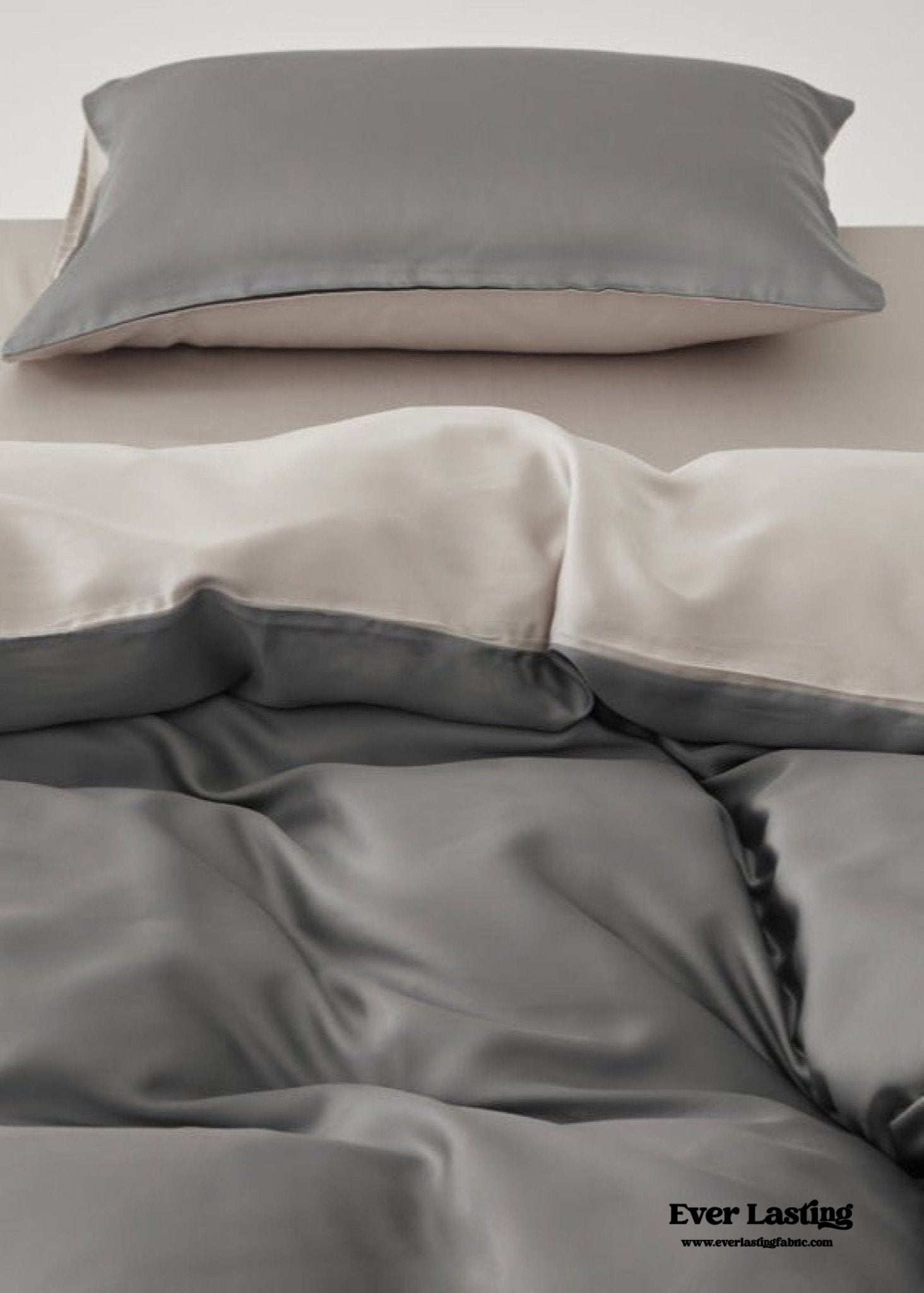 Adeline Pastel Silky Cooling TENCEL™ Bedding Set / Coffee