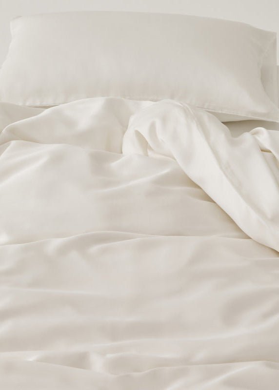 Adeline Pastel Silky Cooling TENCEL™ Bedding Set / Green