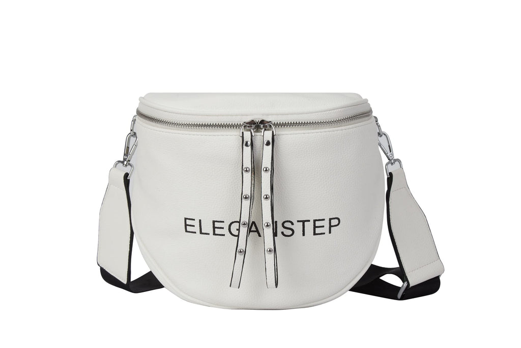 Stylish PU Leather Crossbody Bag/Small Crossbody Purse - The Hands-Free Handbag Youll Want to Carry Everywhere/For Gift (PU Leather/White)