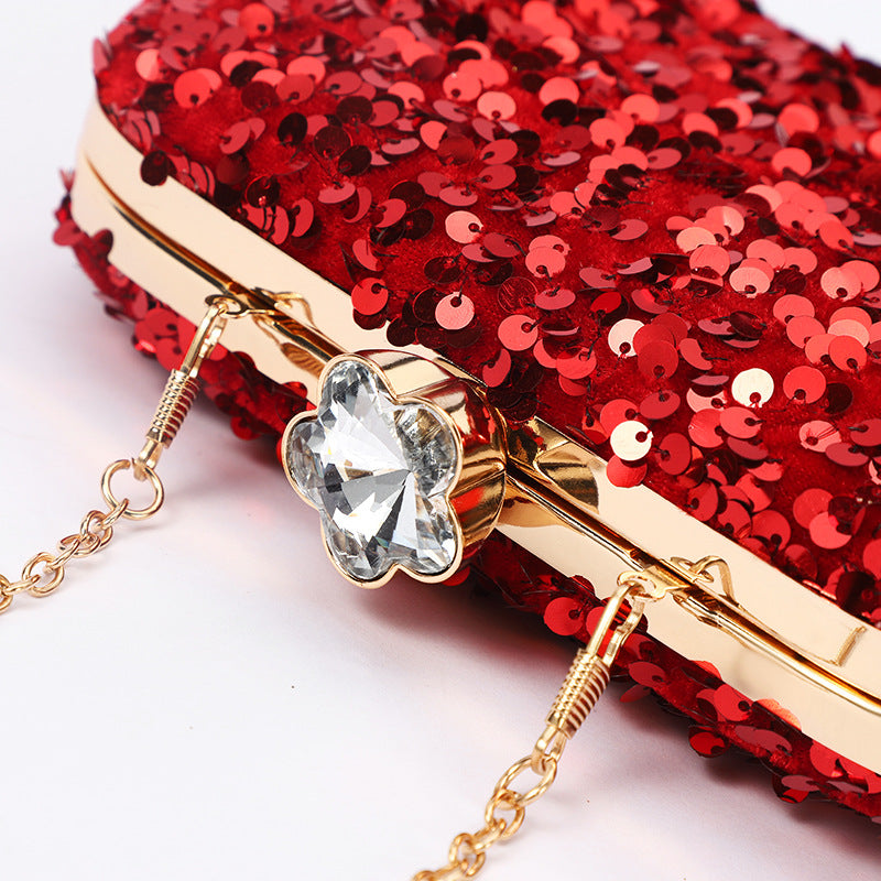 Fashion Sequined Evening Clutch Bags for Women