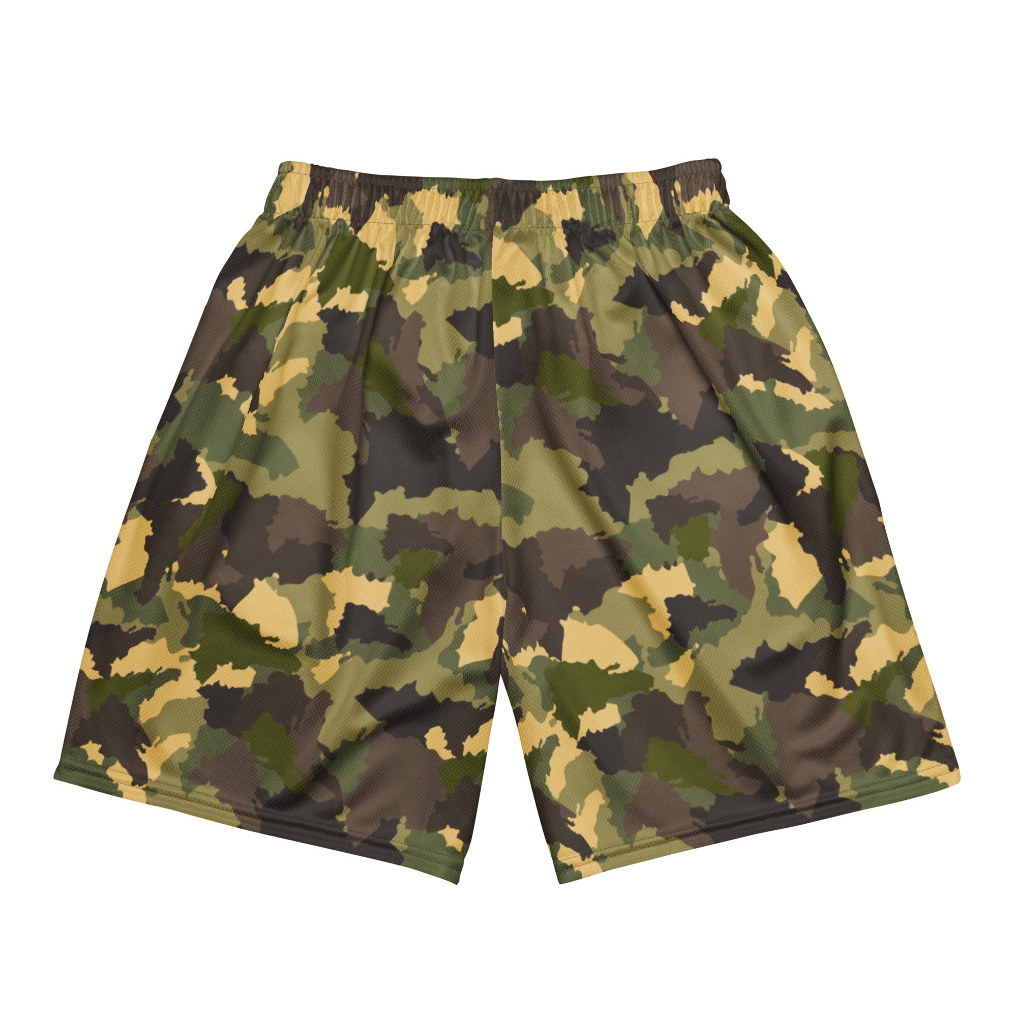 Official Dominican Camouflage Shorts — Forest